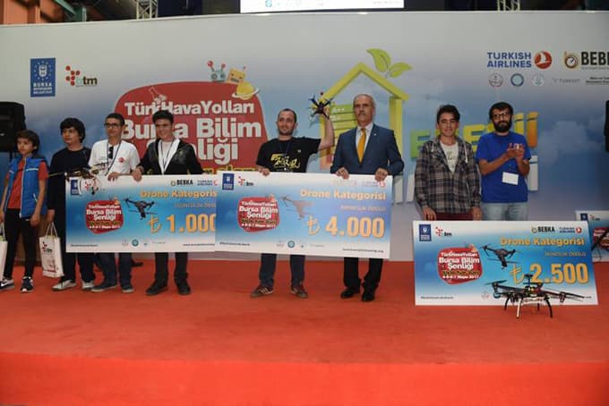 Bursa'daki 'İHA' yarışmasında Sakarya 2. oldu