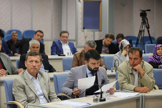 Adapazarı Belediye Meclisi toplandı 