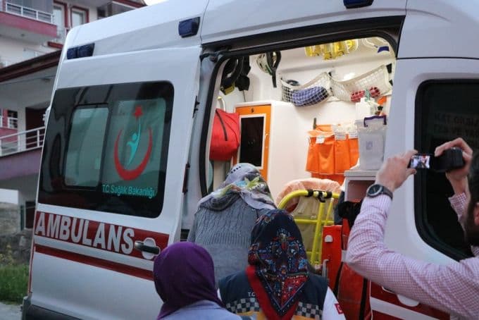 Aspiratörden yangın çıktı, bir kişi...