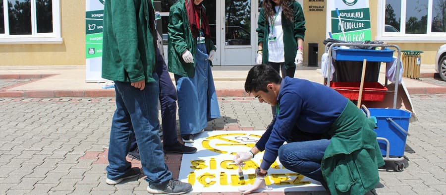 Kampüste dumansız hava sahası