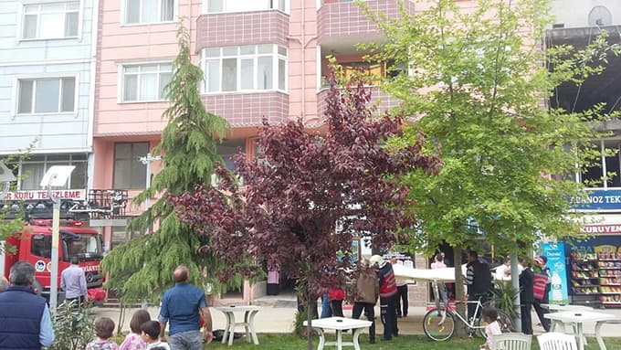Karasu'da intihar girişimi