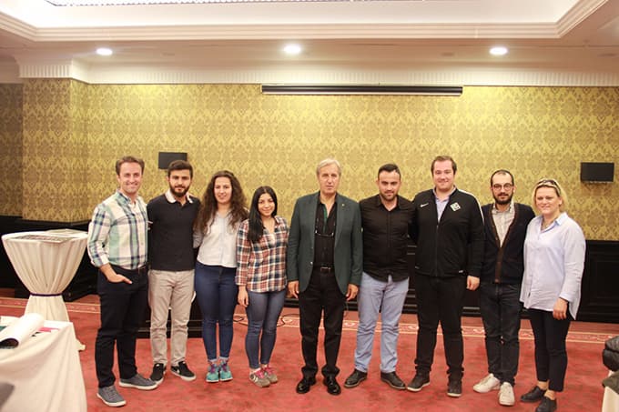 Erkan Pizrenli basın mensupları ile buluştu