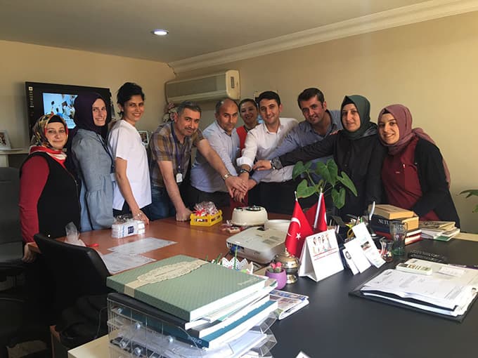Sağlıkçıların günü kutlandı