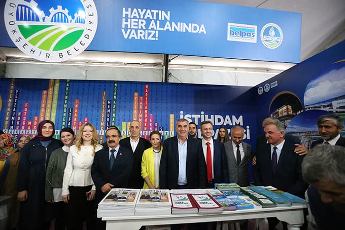 Şehrin en büyük istihdam fuarı SAGİF açıldı