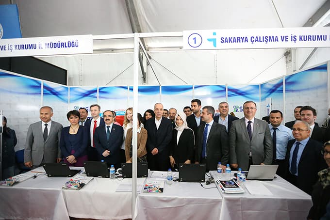 Şehrin en büyük istihdam fuarı SAGİF açıldı