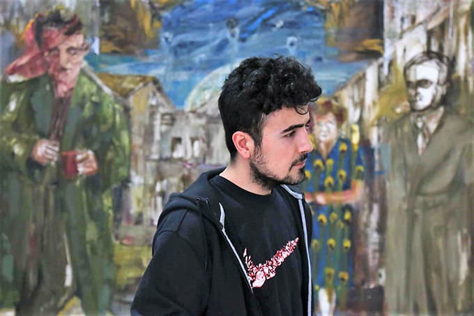 Öğrencilerin yıl boyu yaptığı eserler sergiye çıktı
