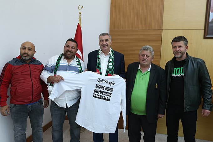 Toçoğlu, Tatangalar'ı ağırladı