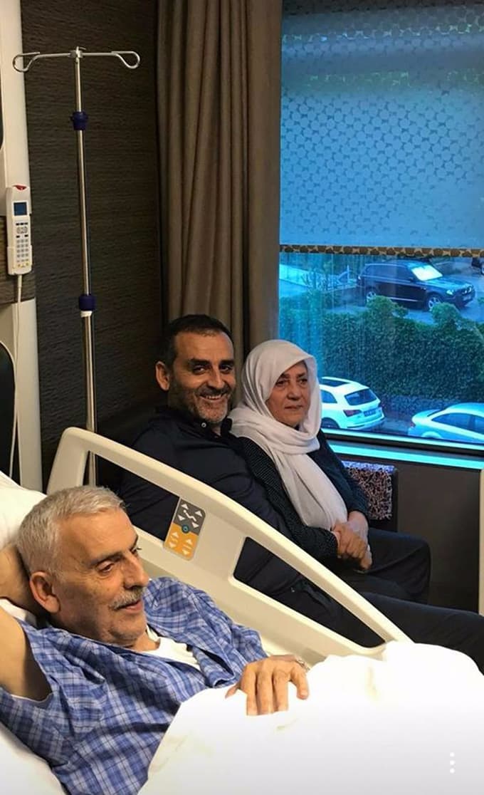 Şaban Dişli'nin kayınpederi ameliyat oldu