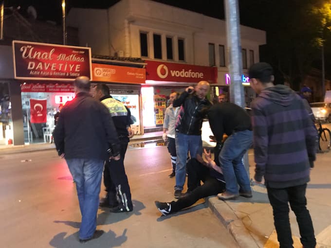 Uzun Çarşı'da alkollü şahıs pompalı tüfekle ateş edince...
