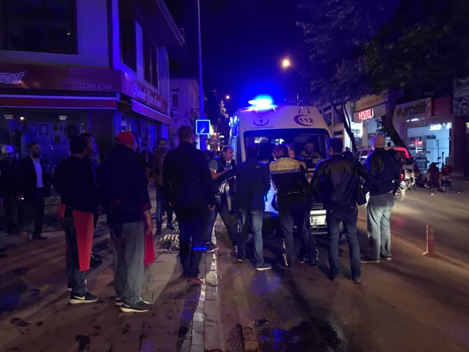 Uzun Çarşı'da alkollü şahıs pompalı tüfekle ateş edince...