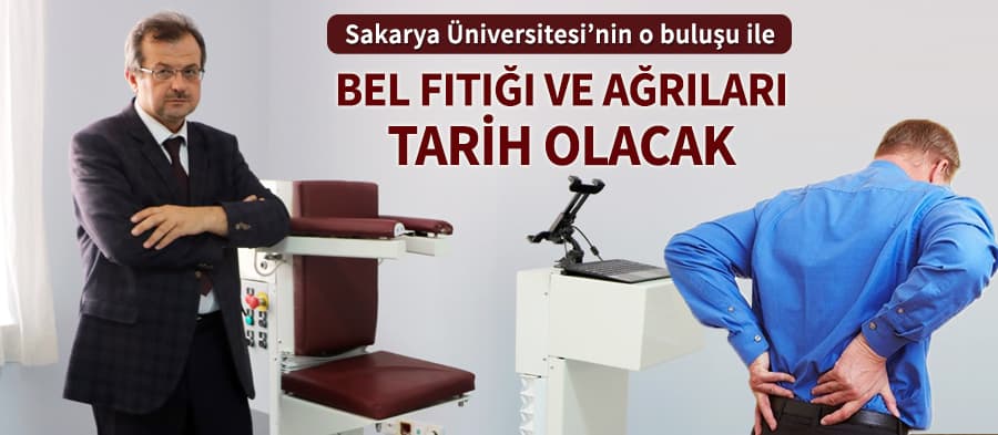 Bu buluş sayesinde bel fıtığı tarih olacak
