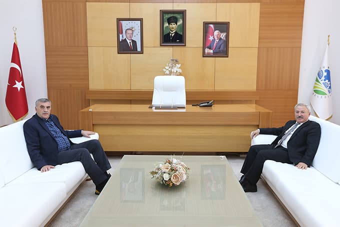 TÜVASAŞ Genel Müdürü, Toçoğlu'nu ziyaret etti