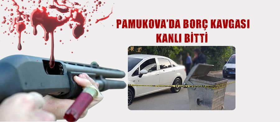 Borç kavgası kanlı bitti