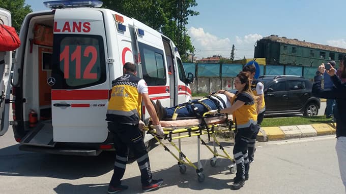 Adapazarı'nda trafik kazası