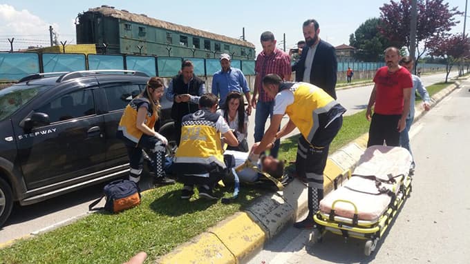 Adapazarı'nda trafik kazası
