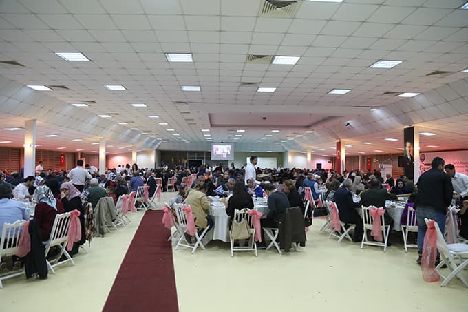 Şehit yakınları iftarda bir araya geldi