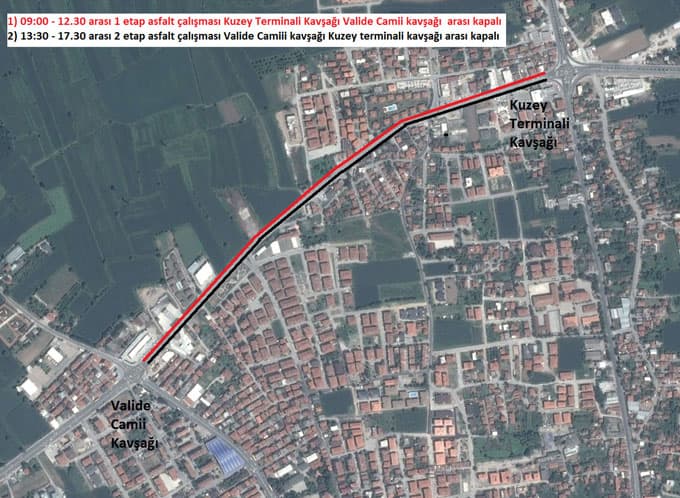 Büyükşehir'den o cadde için uyarı