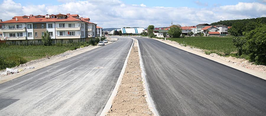 Yeni duble yolun 1. etabı tamam