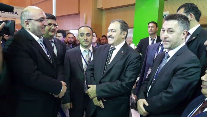 Bakan Eroğlu'ndan Sakarya firmasına tebrik