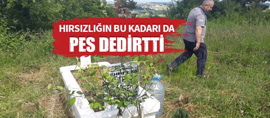 Hırsızlığın bu kadarı da pes dedirtti