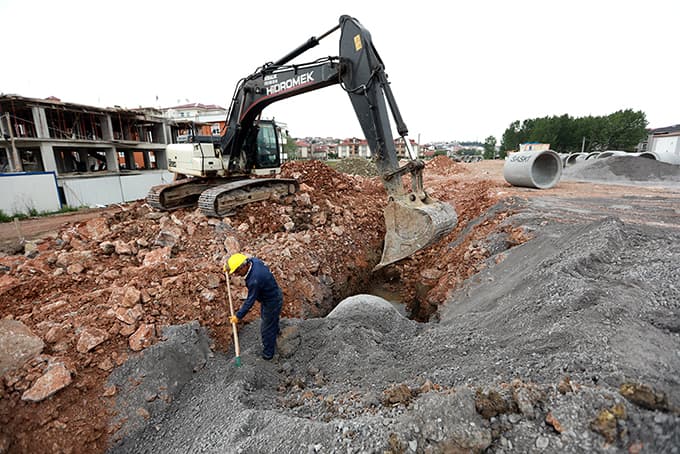 Erenler'deki altyapı çalışmalarında son durum