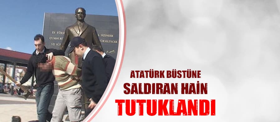 Baltalı saldırgan tutuklandı