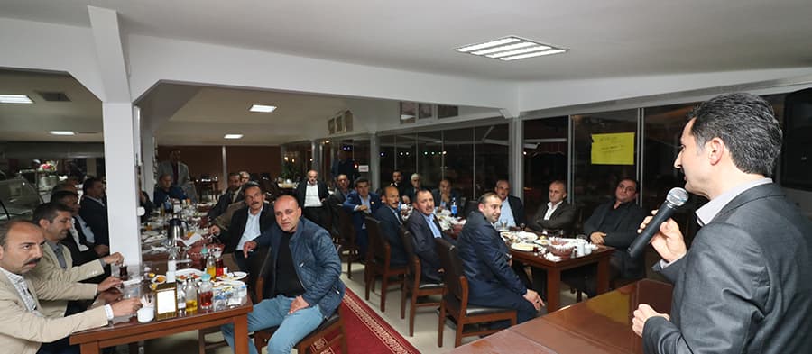 Kocaali Belediye Başkanı muhtarlar ile buluştu