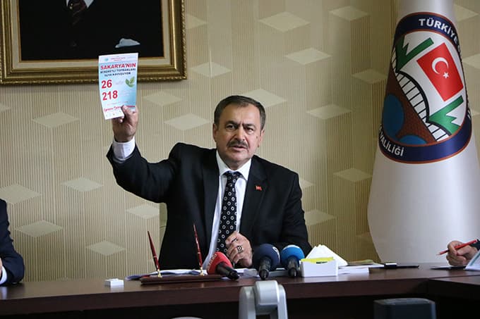 Veysel Eroğlu Sakarya'da