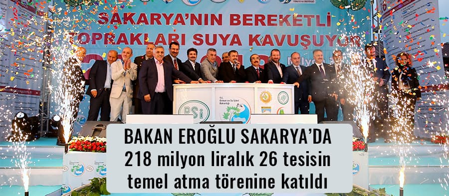 Veysel Eroğlu Sakarya'da