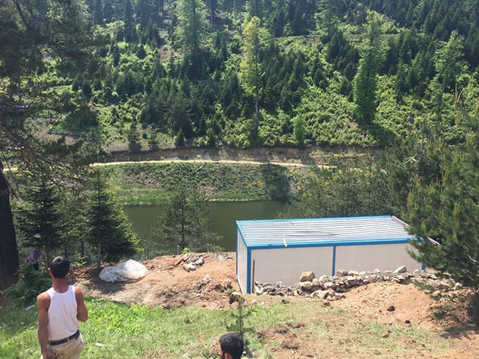 Akyazı yaylalarında yıkım başladı