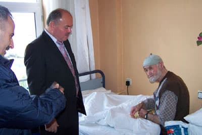 Başkan Turan, Devlet Hastanesi'ni Ziyaret Etti