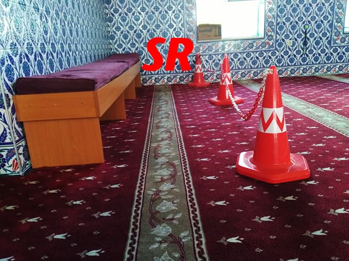 Burası Sakarya'da bir cami