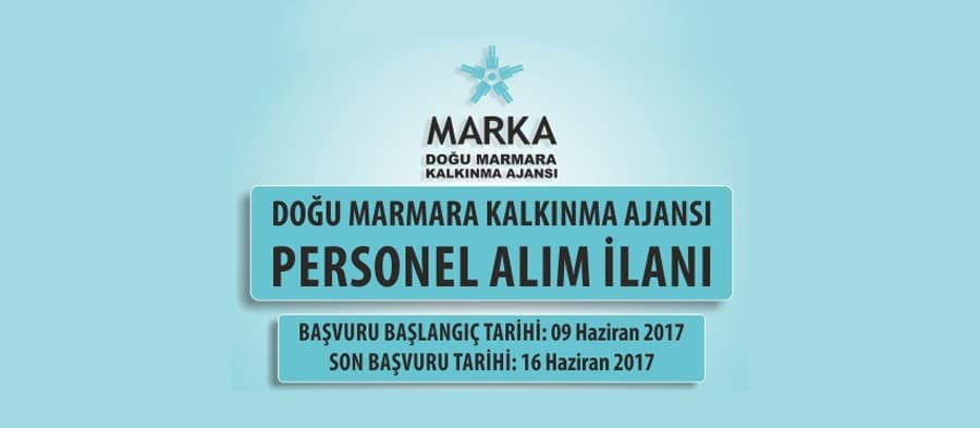 Doğu Marmara Kalkınma Ajansı personel alımı yapacak