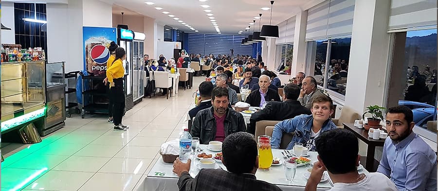 Ahmet Soğuk, Ak Parti ilçe teşkilatına iftar verdi
