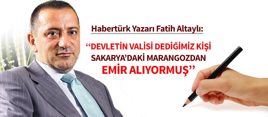 ''Sakarya'daki bir marangozdan emir alıyormuş''