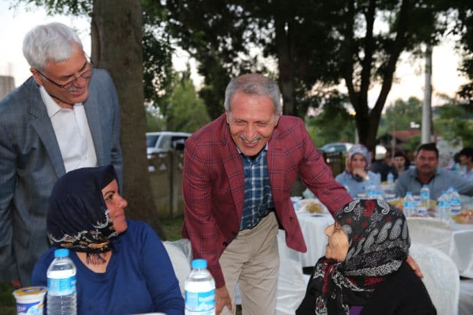 Halk iftarı Karadere'de yapıldı
