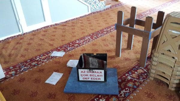 O cami 5. kez soyuldu