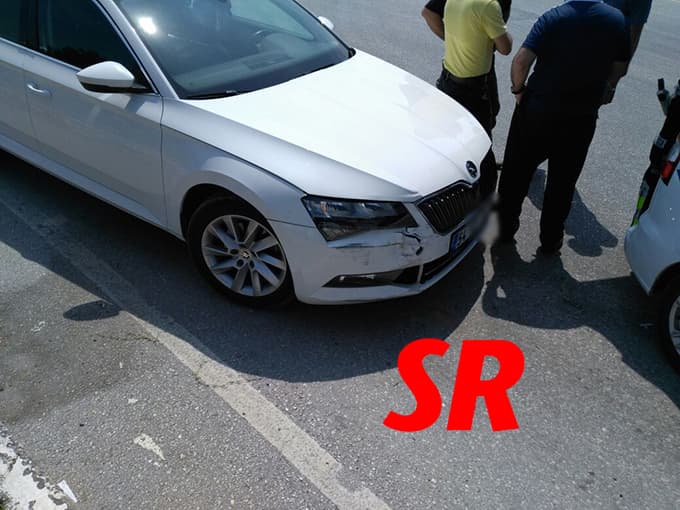 Sanayi kavşağında zincirleme kaza
