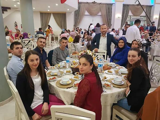 Hastane sekreterleri iftarda bir araya geldi
