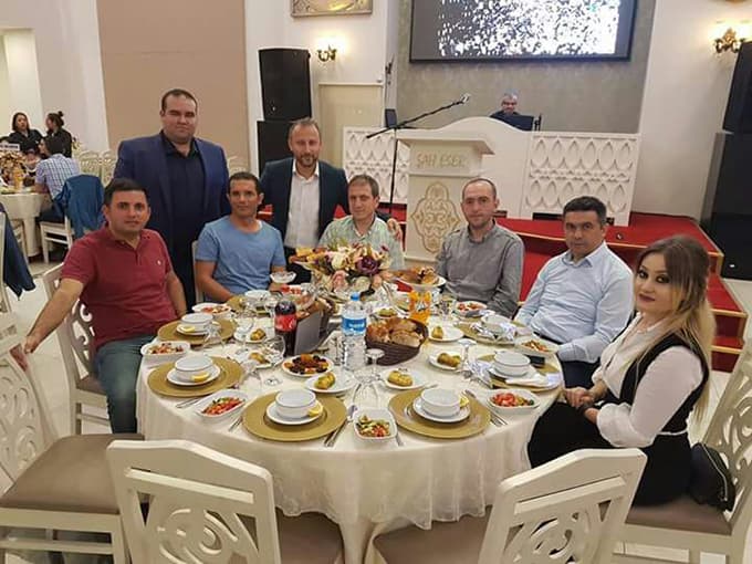 Hastane sekreterleri iftarda bir araya geldi