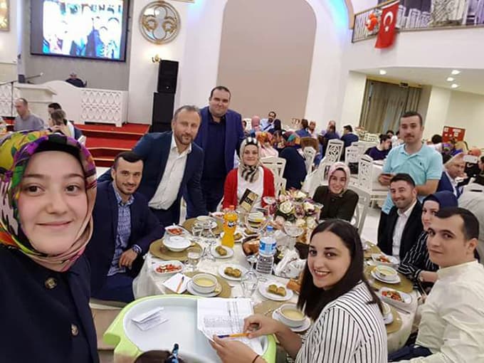 Hastane sekreterleri iftarda bir araya geldi