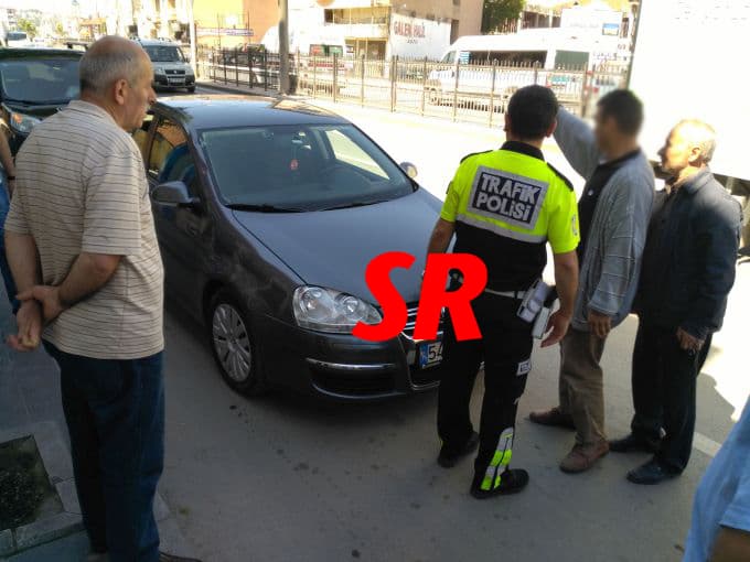 Adnan Menderes Caddesi'nde kaza