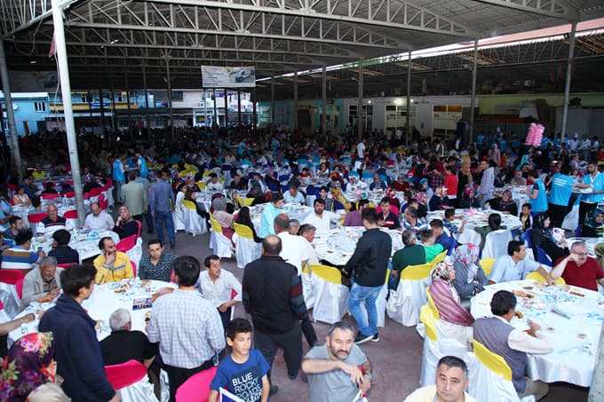 Binlerce Geyveli iftarda buluştu