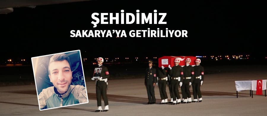 Sakarya'ya şehit ateşi düştü