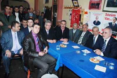 MHP&#8217;nin Dağdibi Toplantısında İzdiham Yaşandı