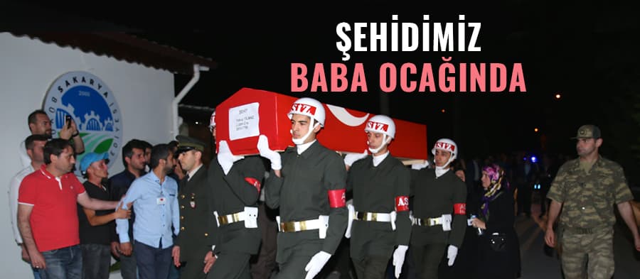 Sakarya'ya şehit ateşi düştü