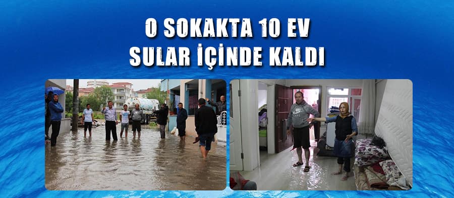 12 saatte metrekareye 30 metreküp yağmur