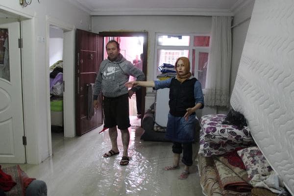 12 saatte metrekareye 30 metreküp yağmur