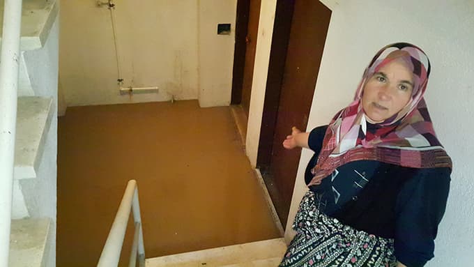 Yağış, Ferizli'yi de olumsuz etkiledi