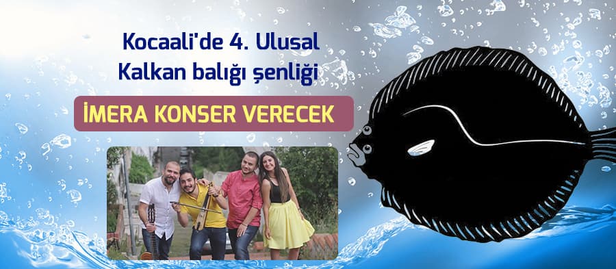 Kocaali'de 4. Ulusal Kalkan balığı şenliği